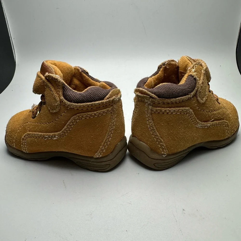 Totes Brown‎ Baby Moccasin Walkers Soft Sole size 2